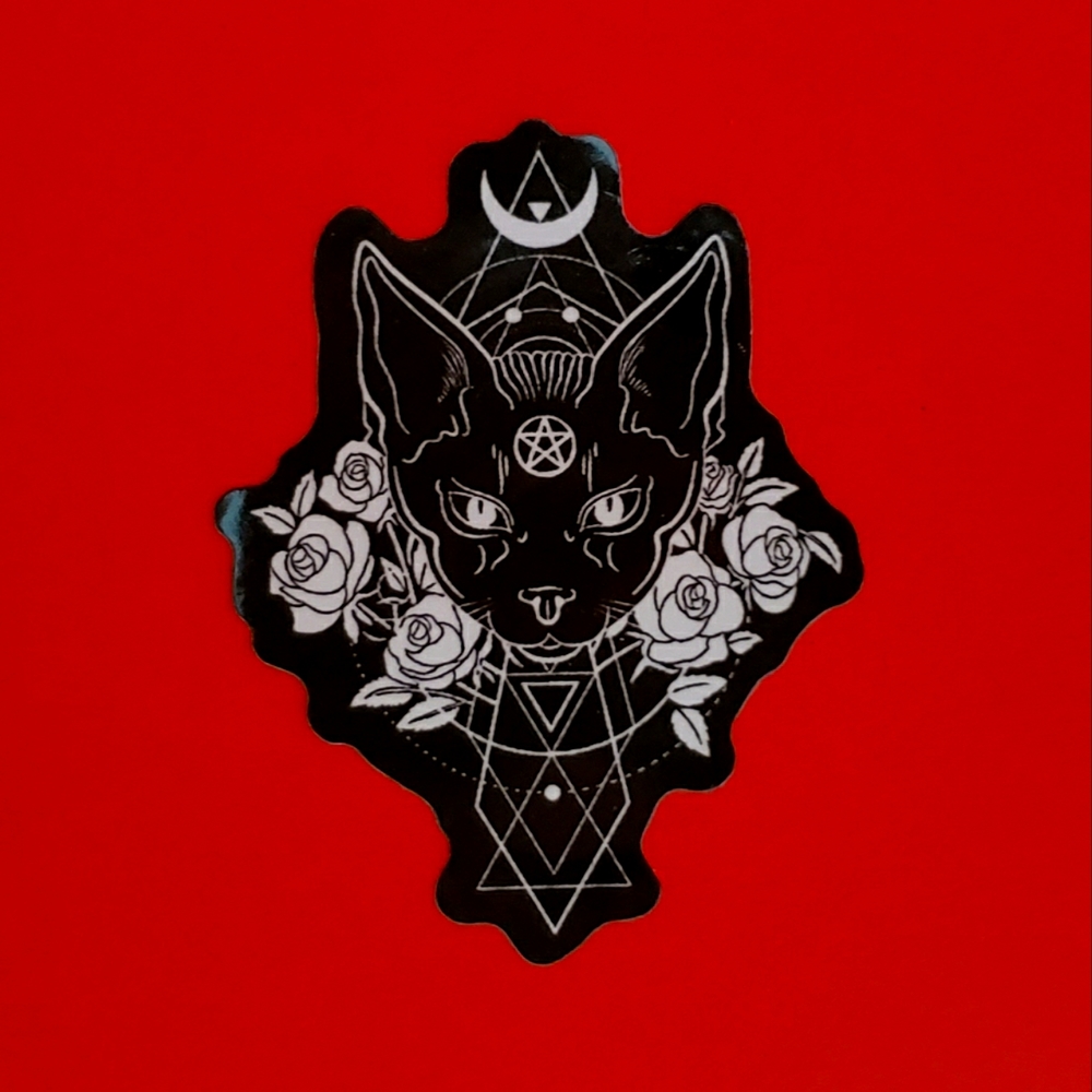 6/$10 Gothic Halloween stickers